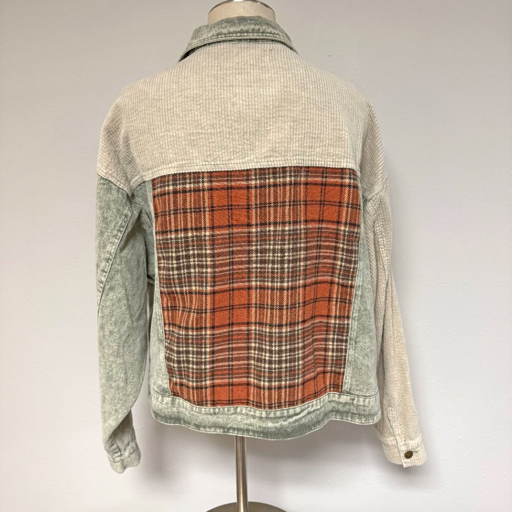 Oli & Halie Patchwork Denim Jacket - image 7